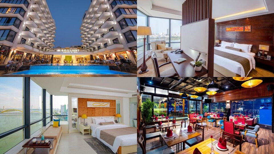 Brilliant Hotel - Thiết kế đẳng cấp và sang trọng tại Đà Nẵng