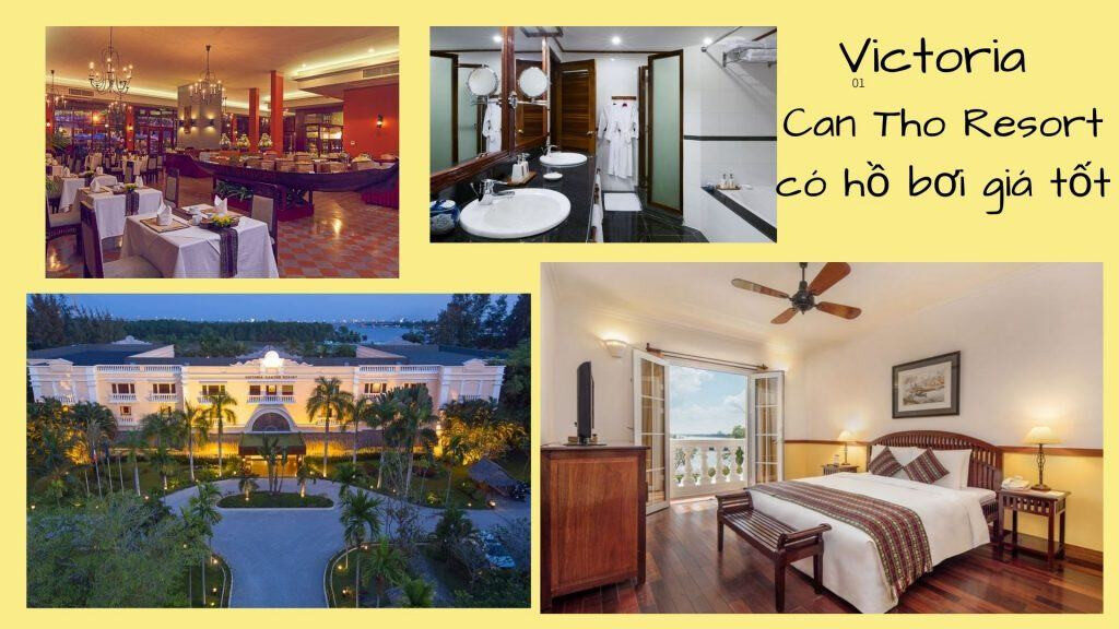 Cảnh xanh mát tại Victoria Can Tho Resort