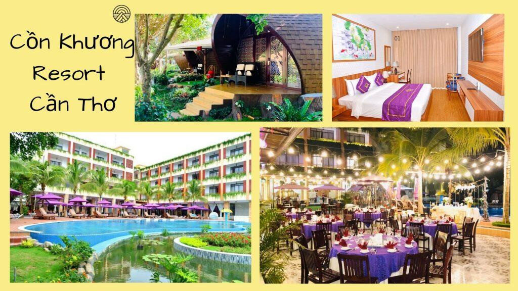 Không gian thoáng đãng tại Cồn Khương Resort