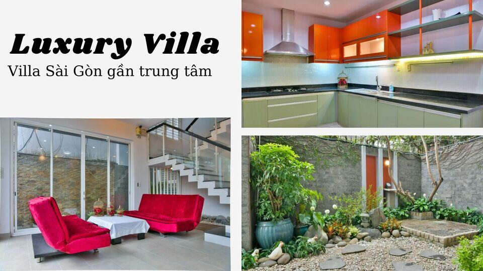 Luxury Villa - biệt thự sang trọng tại trung tâm