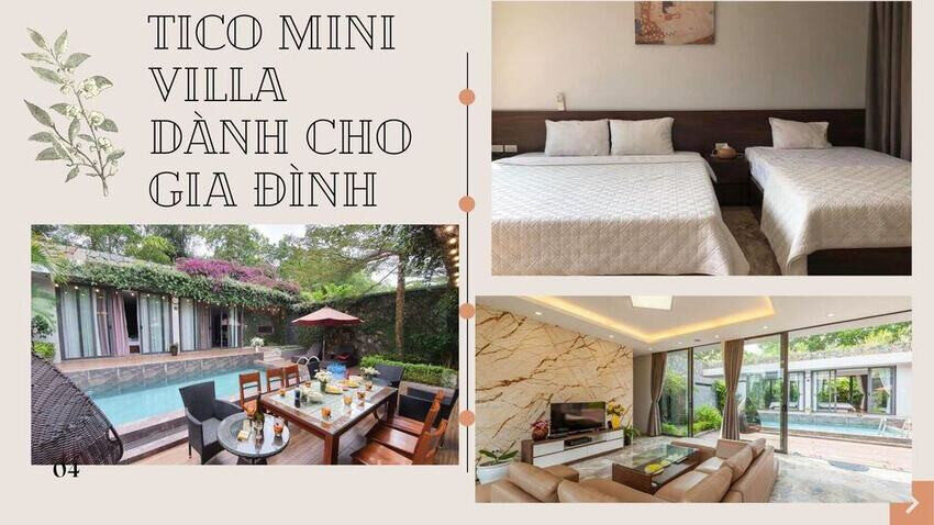 Mini Villa Đại Lải - Phù hợp gia đình nhỏ