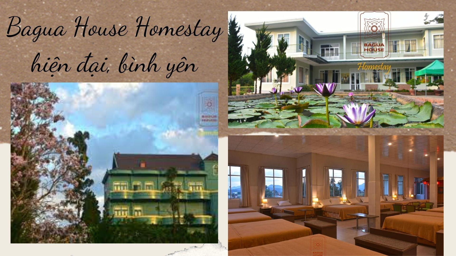 Bagua House Homestay với không gian hưởng thụ tuyệt vời