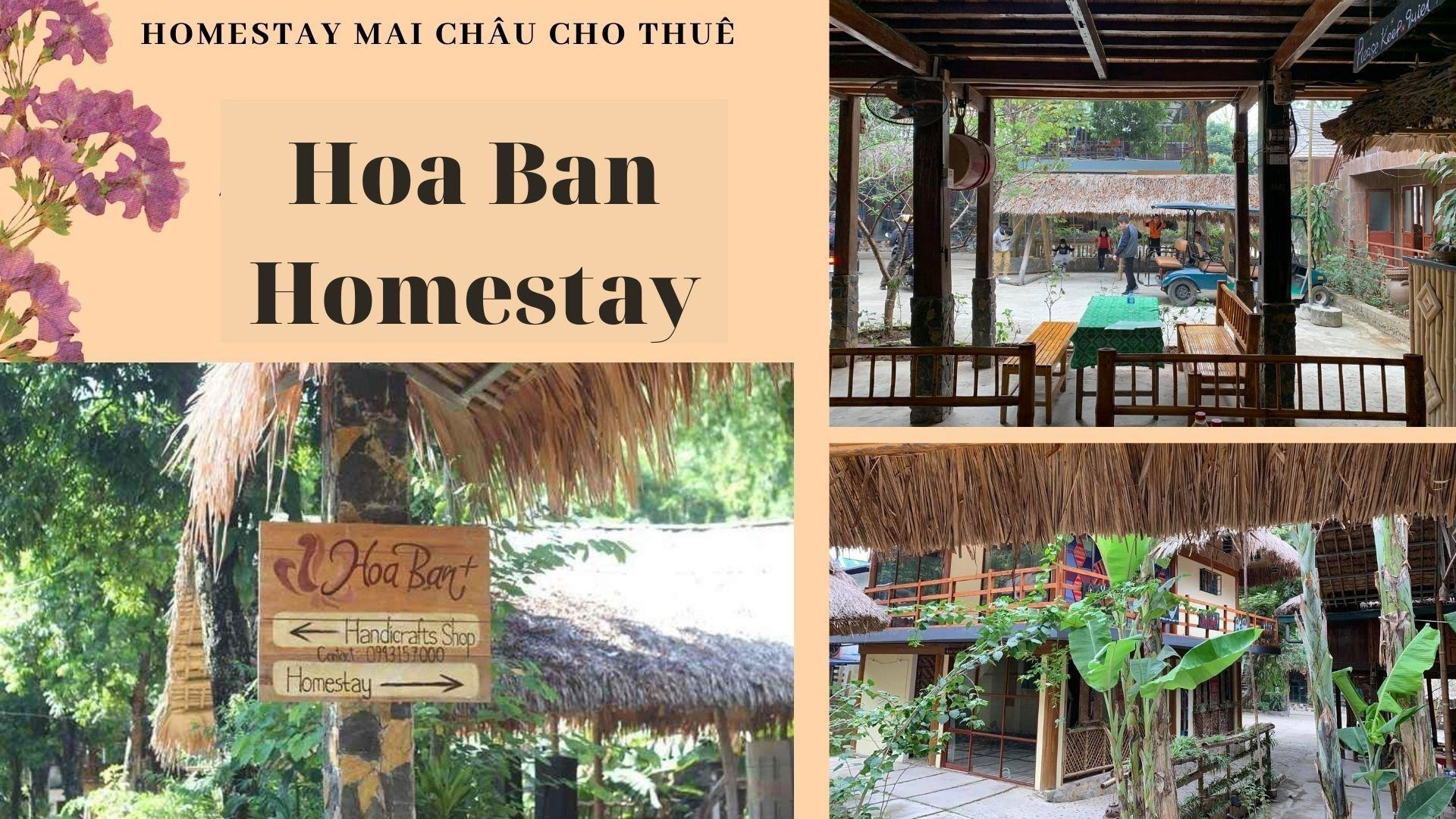 Không gian gần gũi thiên nhiên tại Hoa Ban Homestay