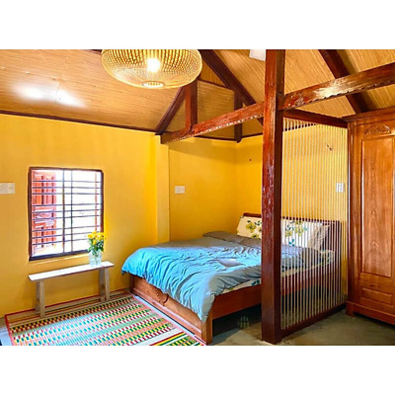 Không gian nghỉ ngơi tại Da Dia Reef Homestay