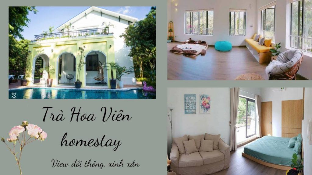 khung cảnh bình yên của Trà Hoa Viên