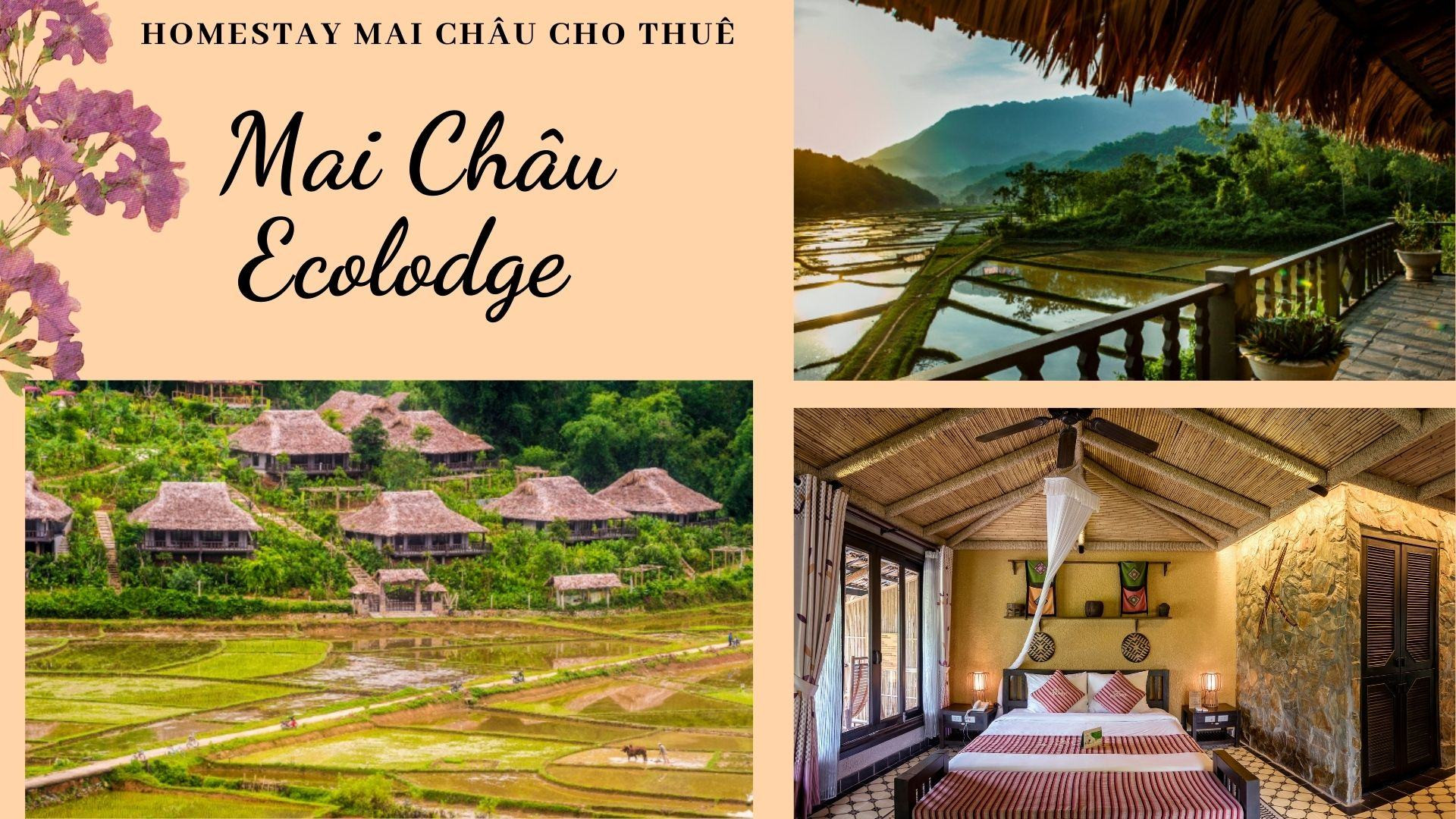 Khung cảnh hùng vĩ tại Mai Châu Ecolodge
