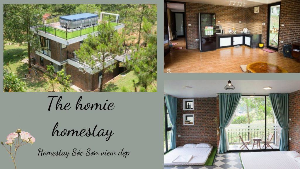 khung cảnh sáng tại The Homie Homestay