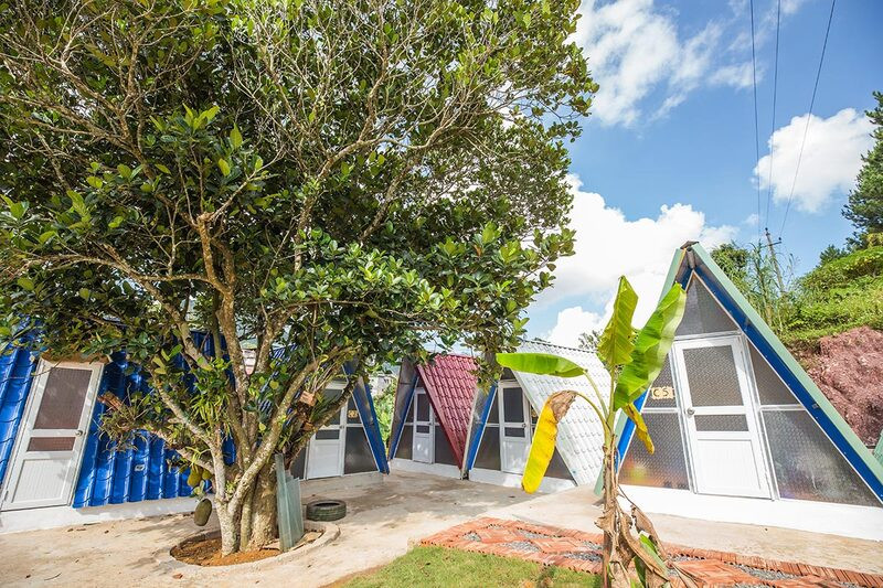 Mộc Homestay - Phòng nghỉ hình tam giác