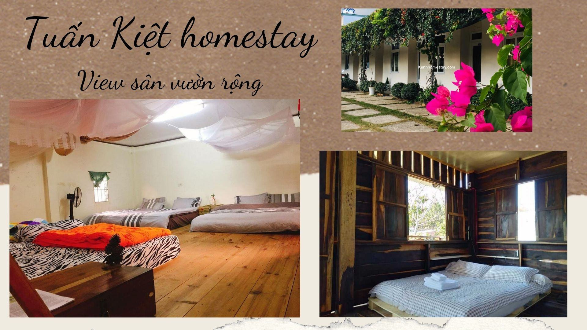Tuấn Kiệt Homestay với không gian mới mẻ