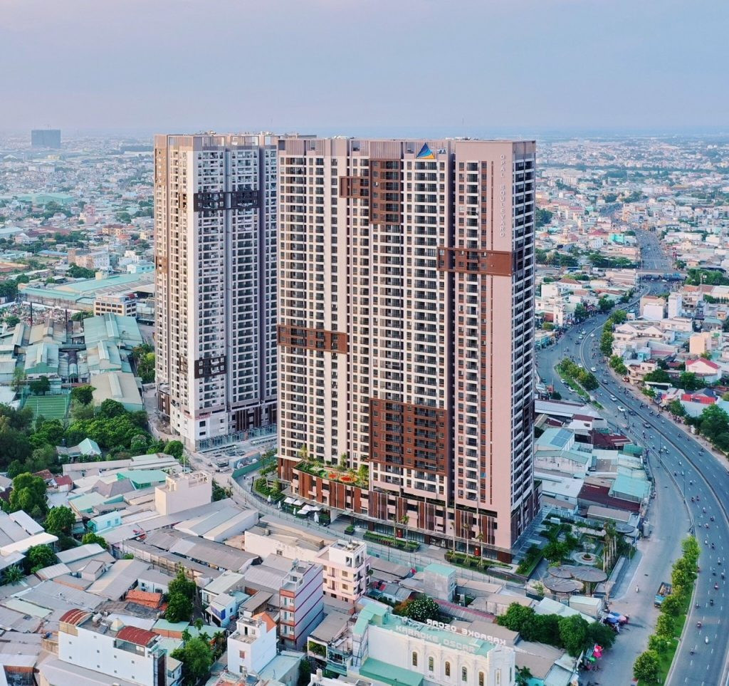 Review chung cư Opal Boulevard: Ý tưởng mang tiện ích nội khu lên lưng chừng trời