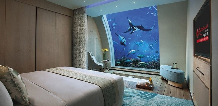 5 khách sạn hạng sang nằm dưới mặt nước biển