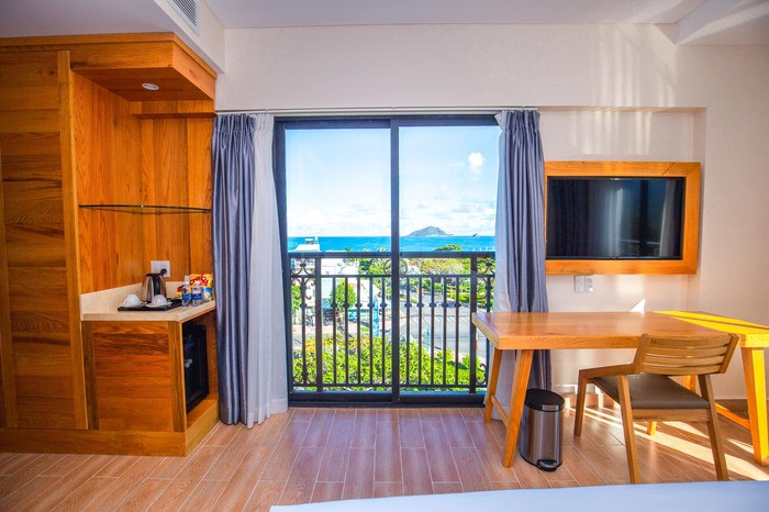 Chiêm ngưỡng thiên nhiên biển đảo từ trên cao ấn tượng tại khách sạn Marina Bay Côn Đảo