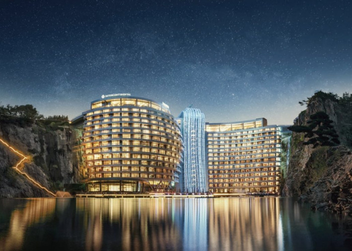 Độc đáo khách sạn dưới lòng đất InterContinental Shanghai Wonderland