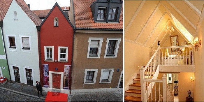 Khách sạn Ehhausl hotel nhỏ nhất thế giới chỉ nhận 2 khách một lần