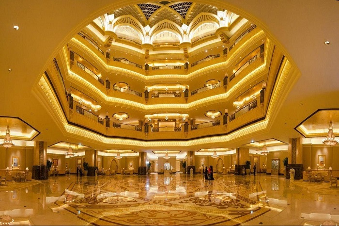 Khách sạn Emirates Palace, khách sạn 8 sao đầu tiên trên thế giới với giá phòng 2,7 tỷ/ đêm