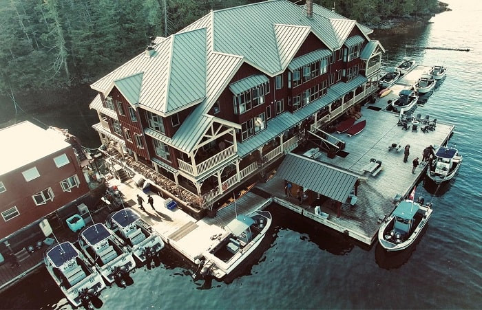 Khách sạn King Pacific Lodge, nàng công chúa ngủ trong rừng biệt lập ở Canada