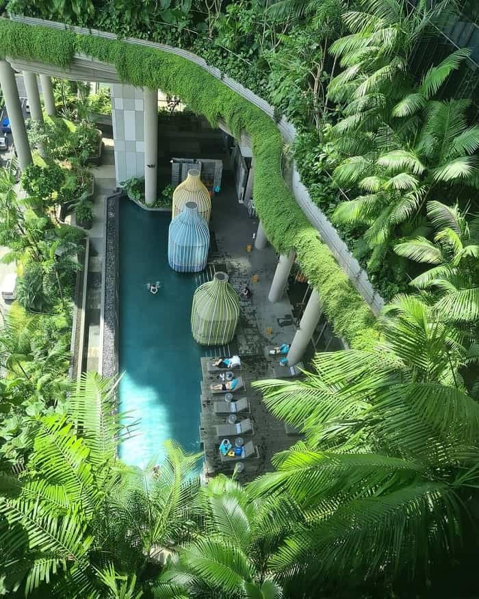 Khách sạn Parkroyal Collection Pickering – Ốc đảo xanh giữa lòng Singapore