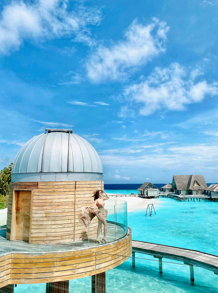 Nghỉ dưỡng xa hoa ở &#8216;thiên đường biển xanh&#8217; Maldives