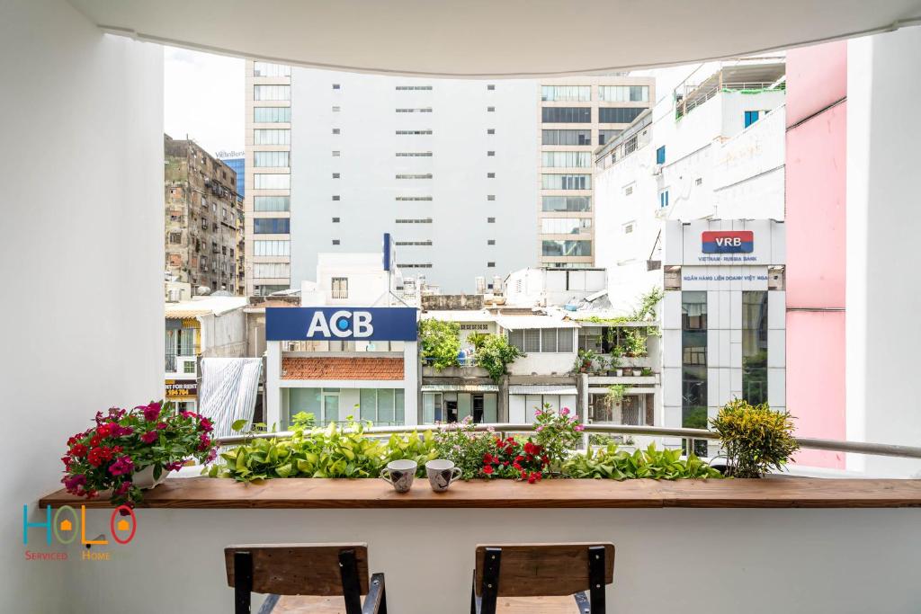 Review Khách sạn HOLO BEN THANH SAIGON Serviced HomeStay – Đắm chìm trong không gian ấm cúng giữa lòng Sài Gòn