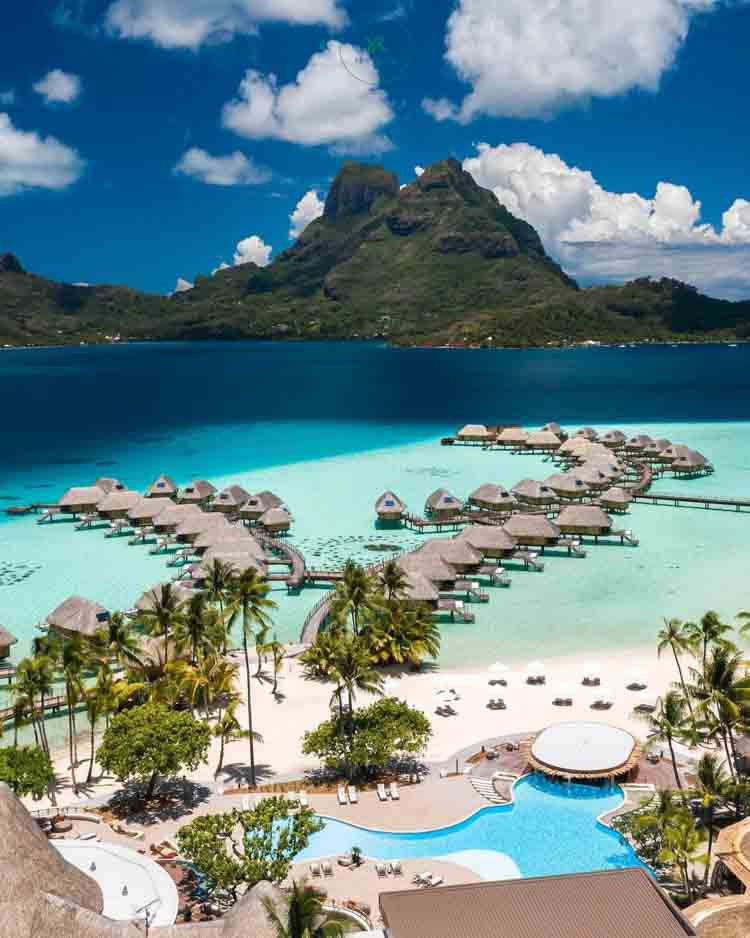Top các resort đẹp nhất thiên đường Bora Bora