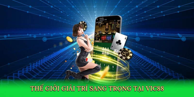 Thế giới giải trí sang trọng tại Vic88