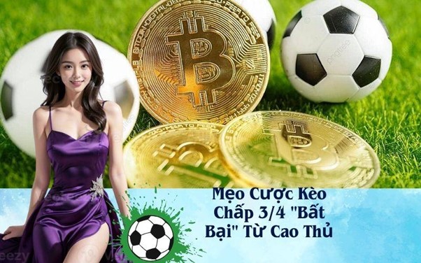 Kèo chấp 3/4 (0.75): Cách đọc và mẹo cược thông minh