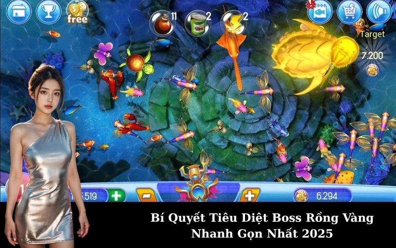 Bí Quyết Tiêu Diệt Boss Rồng Vàng Nhanh Gọn Nhất 2025
