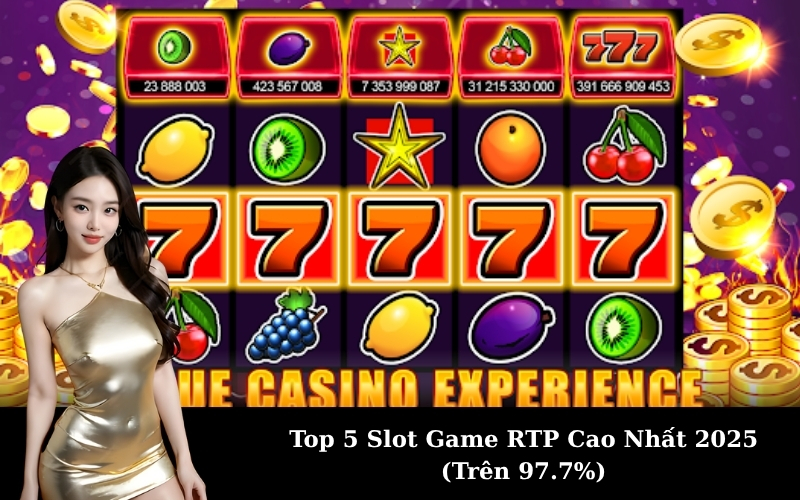 Top 5 Slot Game RTP Cao Nhất 2025 (Trên 97.7%)