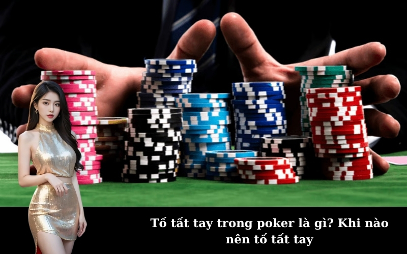 Tố tất tay trong poker là gì? Khi nào nên tố tất tay